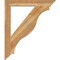Ekena Millwork Funston Traditional Rough Sawn Bracket, Western Red Cedar, 4"W x 34"D x 40"H BKT04X34X40FST01RWR - alternate 3